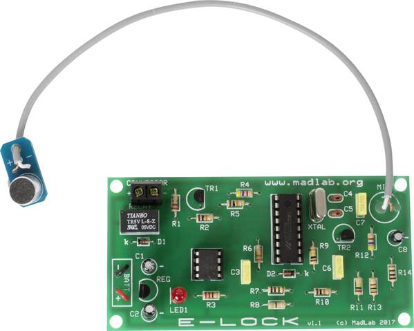 Whadda WSG101 Elektronisches Codeschloss Ausführung (Bausatz/Baustein): Bausatz 9 V