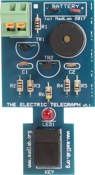 Whadda WSG109 Elektrischer Telegraf Ausführung (Bausatz/Baustein): Bausatz 9 V