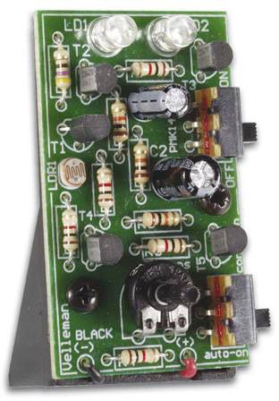 Whadda WSL148 LED Bausatz Dual-super helle blinkende rote Lichter