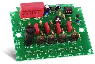 Whadda WSL8032 LED Bausatz 4-Kanal-Lauflichter