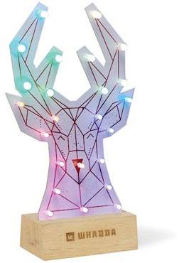 Whadda WSPXL103 LED Bausatz Poly Rentier XL Löt- & Programmierkit