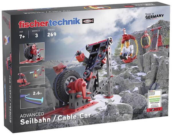 fischertechnik 564068 Seilbahn Bausatz ab 7 Jahre