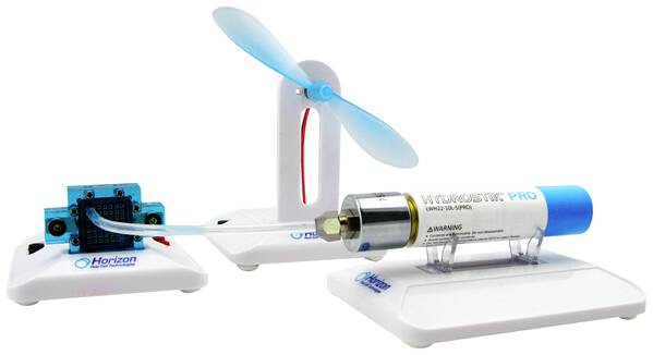Horizon Educational FCJJ-44 Micro Fuel Cell Science Kit Brennstoffzelle, Technik Experimentier-Set ab 12 Jahre