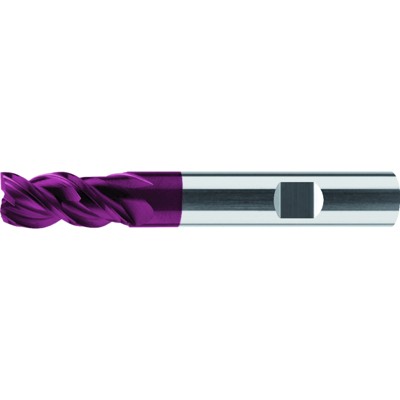 FORMAT - Schaftfräser HPC lang VHM TiLAN 5/38° Typ UNI Z4 EF ø6mm