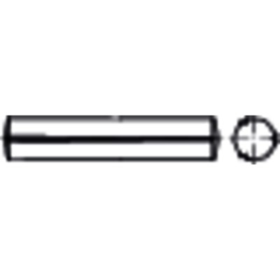 NOBRAND - Kegelkerbstift ISO 8744 Edelstahl A1 1.4305 blank ø8 x 25mm
