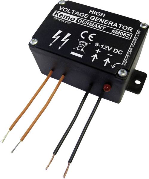 Kemo M062 Mini Hochspannungsgenerator Baustein 9 V/DC, 12 V/DC