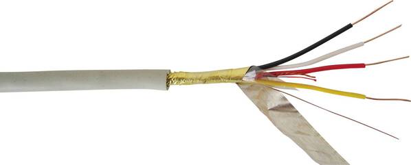VOKA Kabelwerk 100800-00-1 Telefonkabel J-Y(ST)Y 2 x 2 x 0.6 mm Kieselgrau (RAL 7032) Meterware