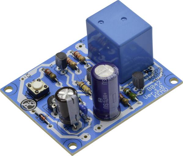 Kemo B042 Zeitrelais Bausatz 12 V/DC 2 s - 5 min