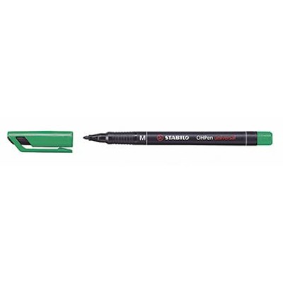 STABILO® - Folienschreiber OHPen 843/36 M 1mm grün