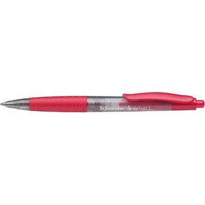 Schneider - Gelroller Gelion 1 101002 F 0,4mm Druckmechanik rot