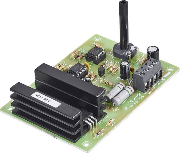 H-Tronic DC-Drehzahlsteller Baustein 9 V/DC, 12 V/DC, 16 V/DC 5 A