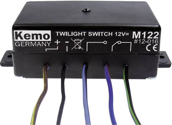 Kemo M122 Dämmerungsschalter Baustein 12 V/DC