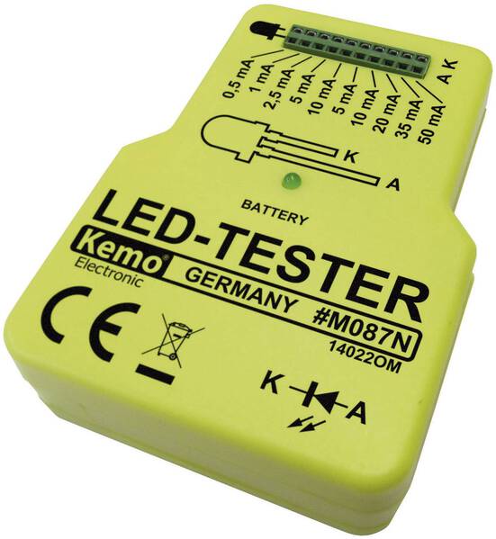 Kemo M087N LED Tester Baustein 9 V/DC