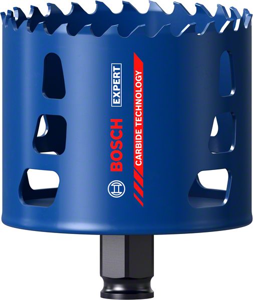 BOSCH EXPERT Tough Material Lochsäge, 76 x 60 mm. Für Dreh- und Schlagbohrer