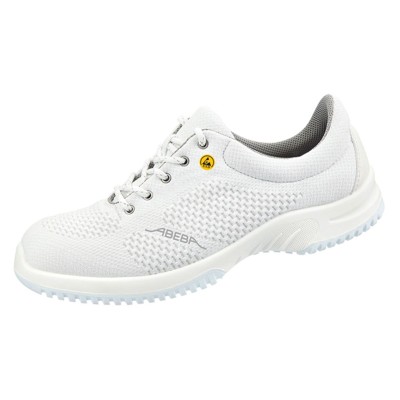ABEBA® - Berufshalbschuh Uni 6 36772, O2 FO SRC ESD, weiß, Größe 41