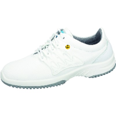 ABEBA® - Sicherheitshalbschuh uni6 31760, S1 SRC ESD, weiß, Größe 45