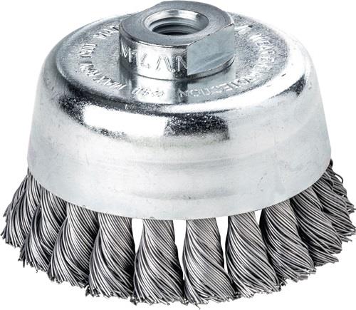 LESSMANN Topfbürste D.65mm M14 Drahtstärke 0,5mm STA 12500min-¹ LESSMANN