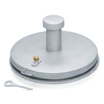 ZARGES - Brunnenabdeckung, Ø 625mm, Stahl feuerv., EPDM-Dichtung