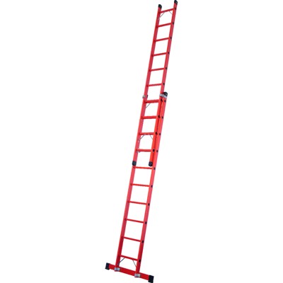 ZARGES - Schiebeleiter 2 x 8 Sprossen, L eingef. 2.440mm, L ausgef. 4.170mm