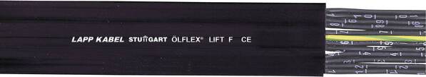 LAPP ÖLFLEX® LIFT F Steuerleitung 12 G 1.5 mm² Schwarz 42006/1 Meterware