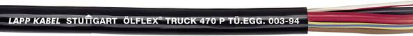 LAPP ÖLFLEX® TRUCK 470 P Fahrzeugleitung 5 x 1 mm² Schwarz 7027084/1 Meterware