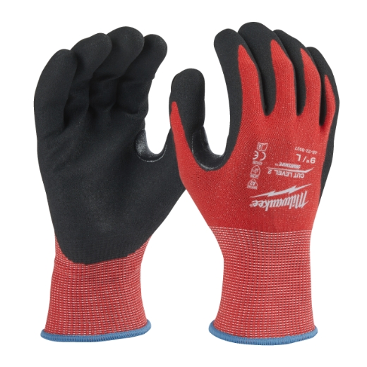 MILWAUKEE Größe 9 (L) Schnittschutzhandschuhe Klasse 2/B