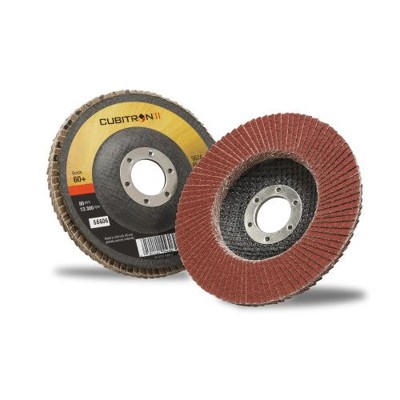 3M™ - Cubitron™ II Fächerscheibe 967A, 125 mm x 22 mm, 80+, konisch