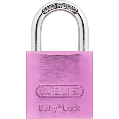 ABUS - AV-Vorhangschloss, BabyLock 645TI/30, TITALIUM™-Spezialaluminium rosa