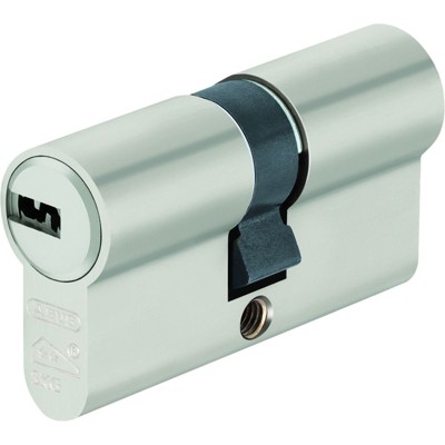 ABUS - PDZ,EC660,BL28/39,N+G,3 Wendeschlüssel,versch.schließ.,Messing matt Nickel Pearl