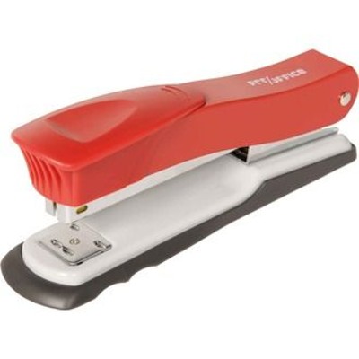 Pro/office - Heftgerät, für ca. 25 bis 30 Blatt, rot, für Heftklammern 24/6, 26/6