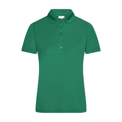 James & Nicholson - Damen Aktivpolo JN719, grün, Größe XL