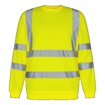 Engel - Safety Sweatshirt 8041-253, Warngelb, Größe 6XL
