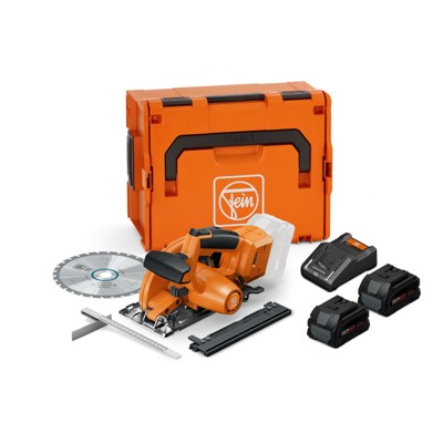 FEIN - Akku-Handkreissäge für Metall F-IRON Cut 57 AS Set 2x 8 Ah