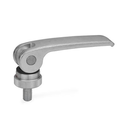Ganter Norm® - 927.3-101-M8-35-A Exzenterspanner mit Schraube, Hebel Stahl