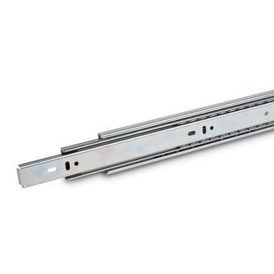 Ganter Norm® - 1418-450-F-1-ZB Teleskopschienen, mit Vollauszug und „Push to Open“ - Betätigung, Belastbarkeit