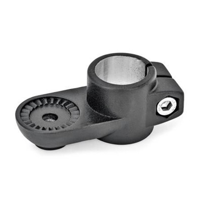 Ganter Norm® - 274-B50-IV-2-SW Laschen-Klemmverbinder, Aluminium