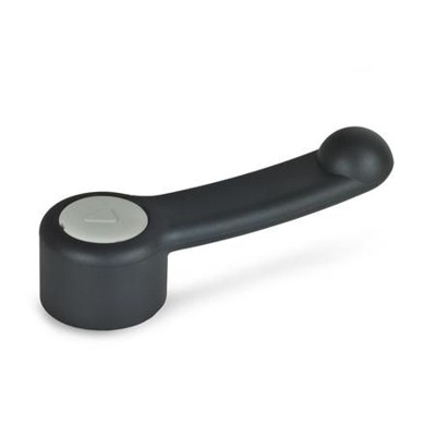 Ganter Norm® - 623-37-B8-PGR Schaltgriffe, Kunststoff, Buchse Stahl