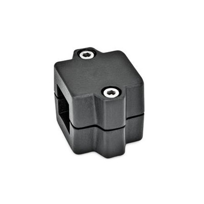 Ganter Norm® - 241-V40-60-2-SW Muffen-Klemmverbinder, Aluminium