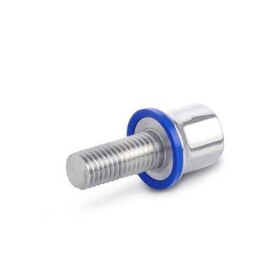 Ganter Norm® - 1580-M6-30-PL-E Edelstahl-Schrauben, Hygienic Design
