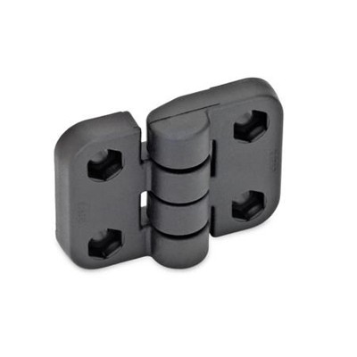 Ganter Norm® - 158-70-50-B Scharniere, Kunststoff