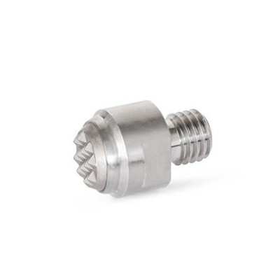 Ganter Norm® - 709.15-50-M24-RRH Edelstahl-Pendelelemente, mit Gewindezapfen