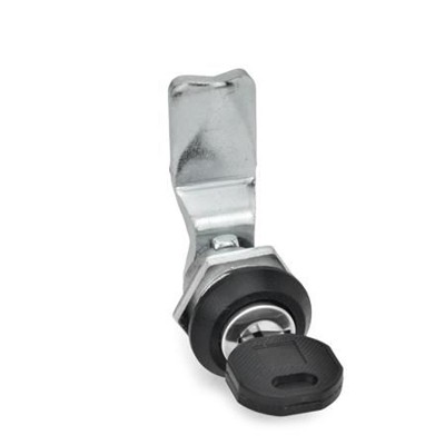 Ganter Norm® - 115-SC-26-SW Verriegelungen, abschließbar, schwarz kunststoffbeschichtet