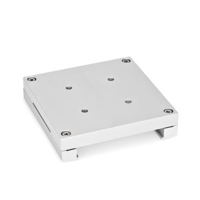 Ganter Norm® - 900.4-50-67-B Montageplatten, Aluminium