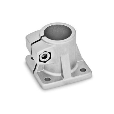 Ganter Norm® - 163-B35-70-2-BL Fuß-Klemmverbinder, Aluminium