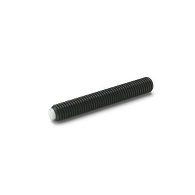Ganter Norm® - 913.3-M5-5-KU Gewindestifte mit Messing- / Kunststoff-Zapfen, Stahl