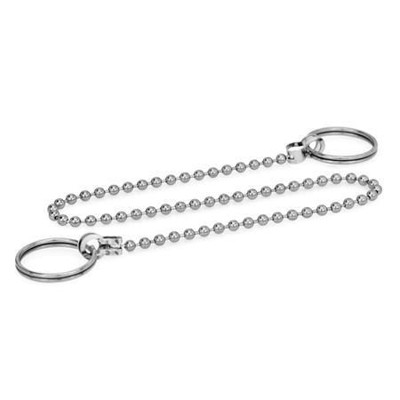 Ganter Norm® - 111-500-30 Kugelketten mit zwei Schlüsselringen