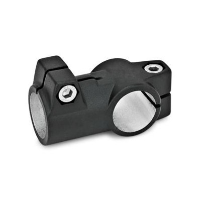 Ganter Norm® - 192-B20-B20-40-2-SW Winkel-Klemmverbinder, Aluminium