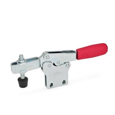 Ganter Norm® - 820.1-355-NC Schnellspanner, Spannhebel horizontal, mit senkrechtem Fuß