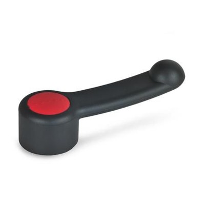 Ganter Norm® - 623.5-32-V6-DRT Schaltgriffe, Kunststoff, Buchse Edelstahl