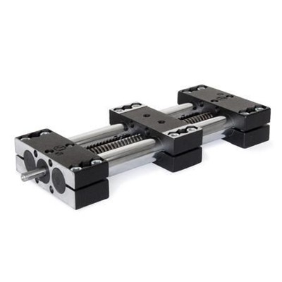 Ganter Norm® - 491-30-100-R1-SCR Doppelrohr-Lineareinheiten, Einzelschlitten